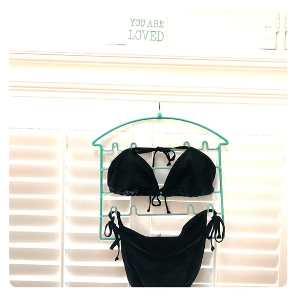 VTG VS String Bikini, Black